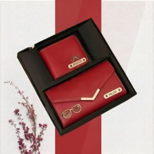 Premium His & Her Wallet Combo | Vegan Leather Matching Wallet Set