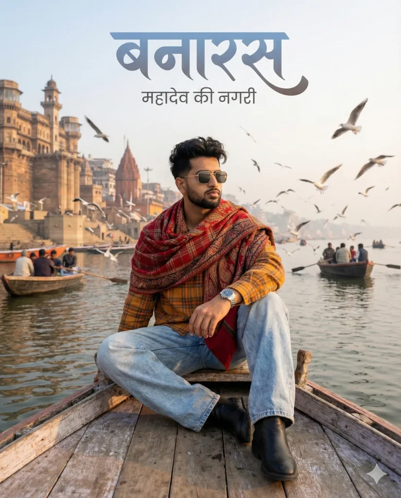 8K Cinematic Banaras Portrait on the Ganges at Dawn