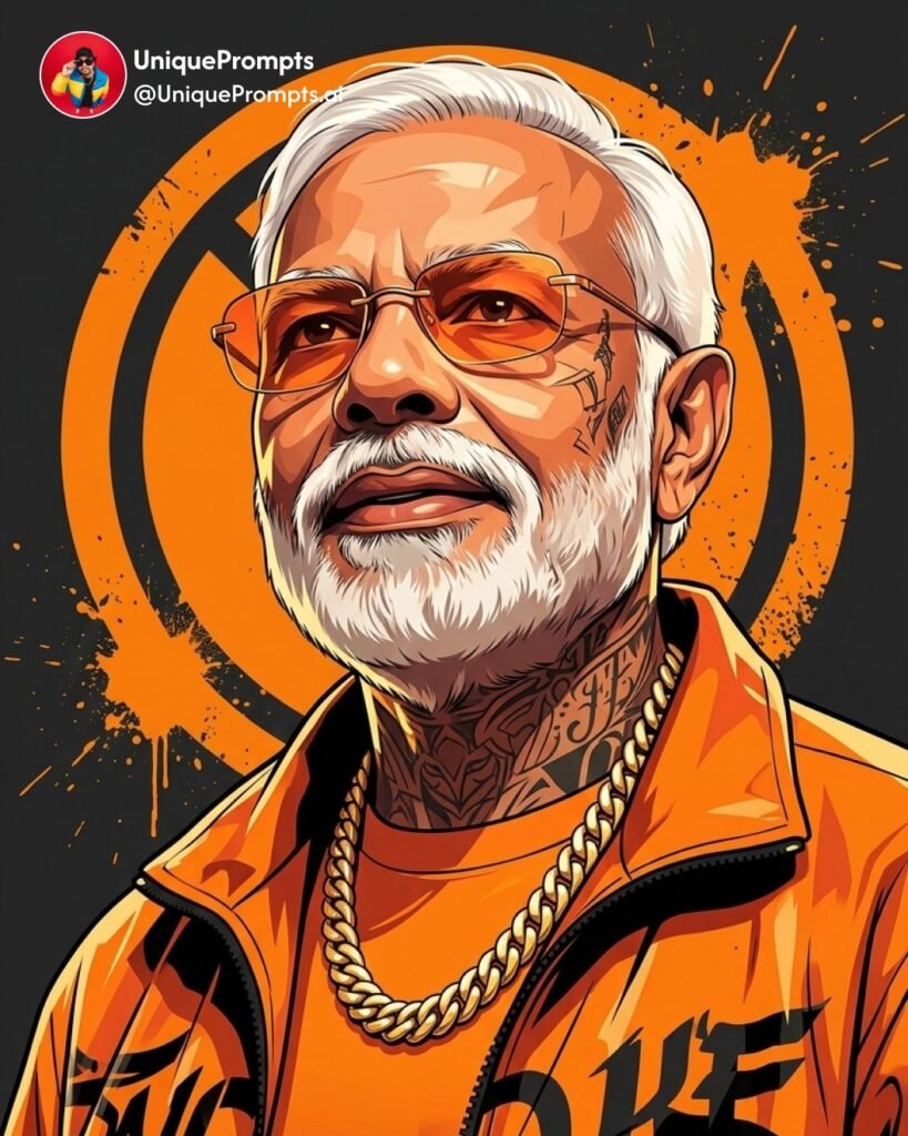 Urban Tattoo Streetwear Poster Portrait | AI Prompt
