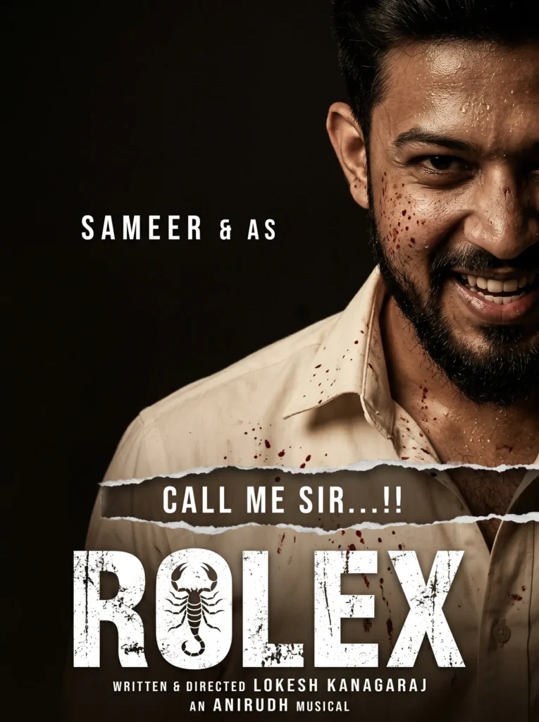 Rolex Movie Poster Close-Up | AI Prompt