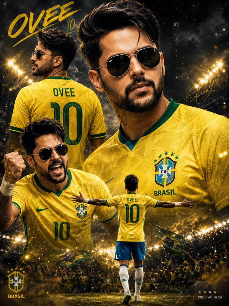OVEE #10 Brazil 2026 World Cup Champion Poster | AI Prompt