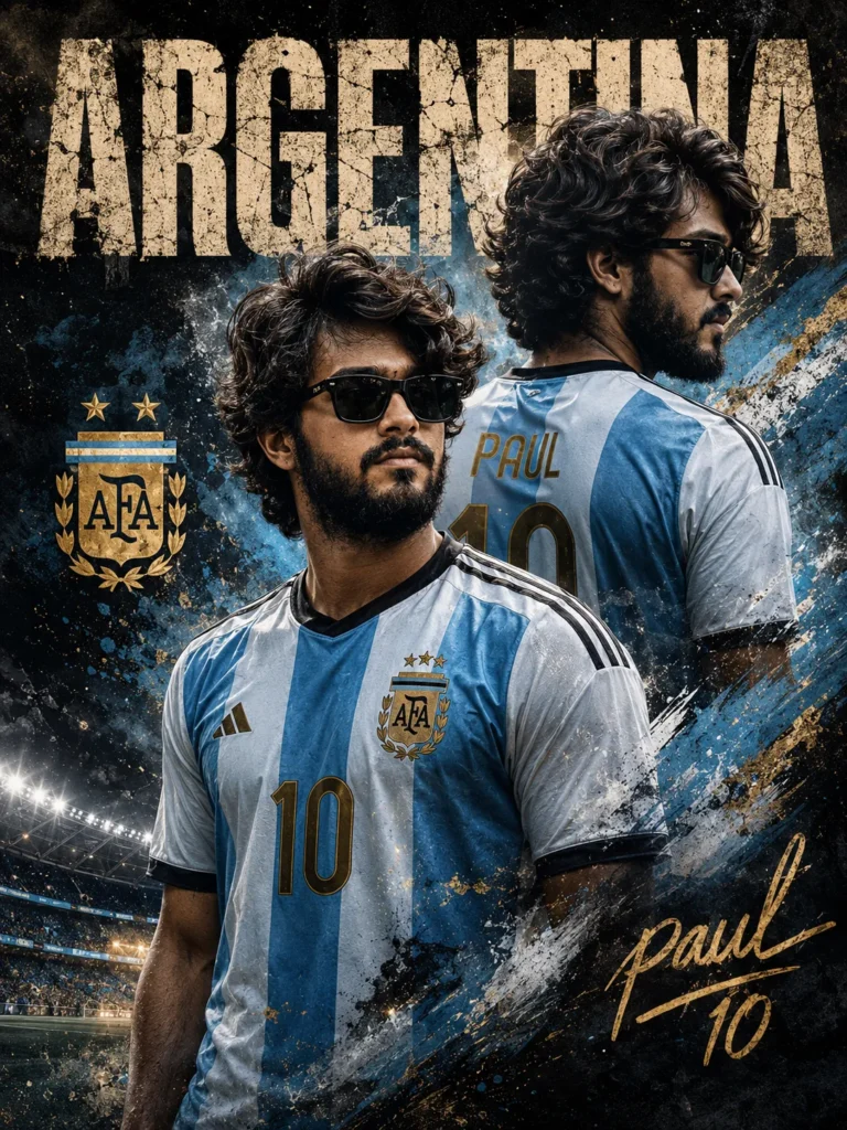 France Football Glory Poster | AI Prompt