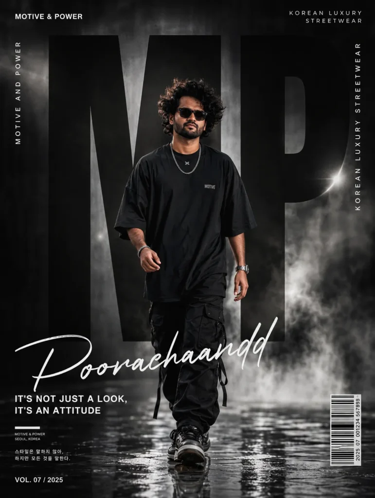 MP Luxury Streetwear Fashion Cover | AI Prompt