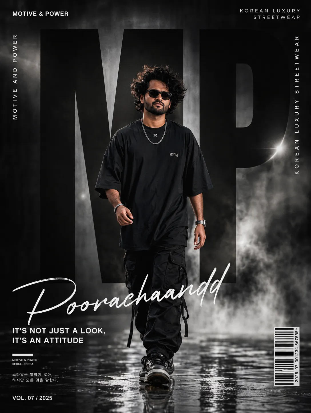 MP Luxury Streetwear Fashion Cover | AI Prompt