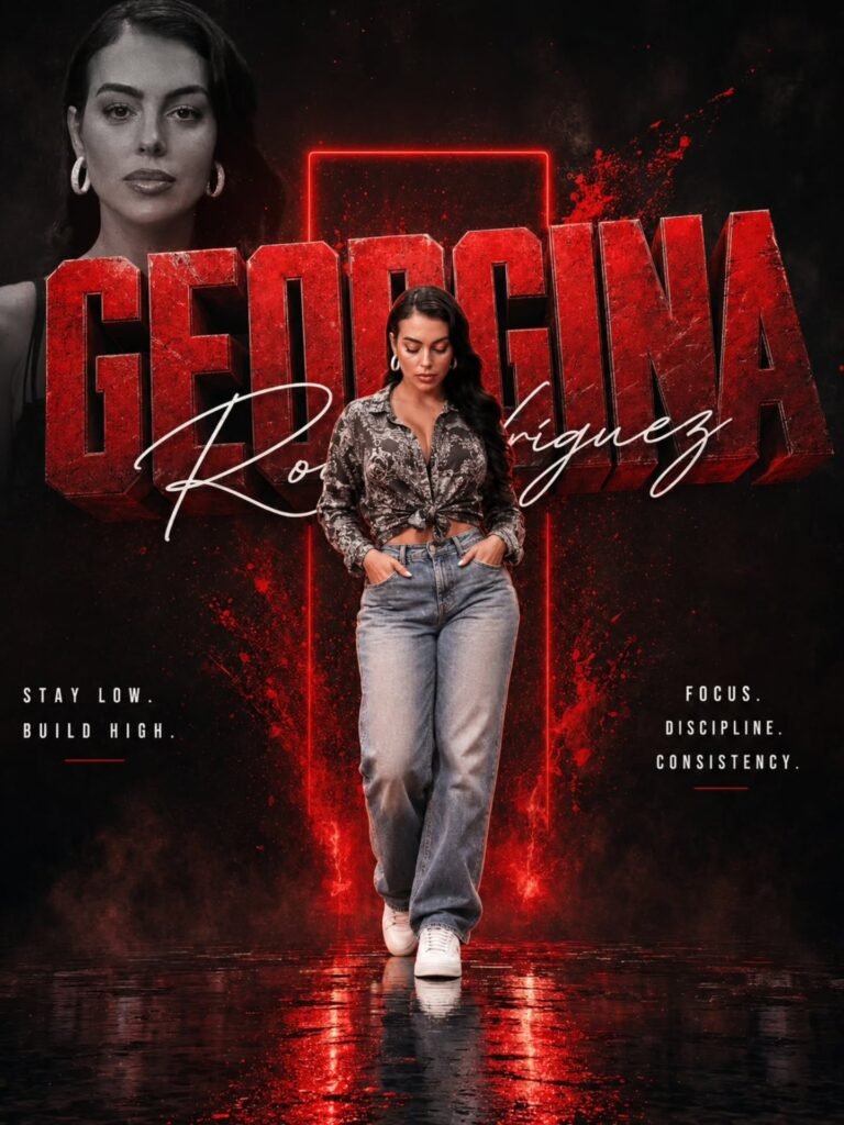 Georgina Celebrity Poster | Ultra Premium Cinematic Branding Design